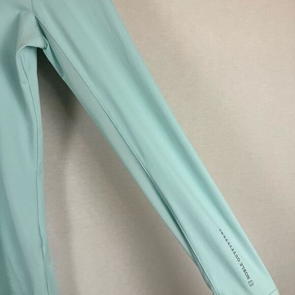 Noble Outfitters Allison Equestrian Show Shirt XS Turquoise Pink NWT - Picture 7 of 11